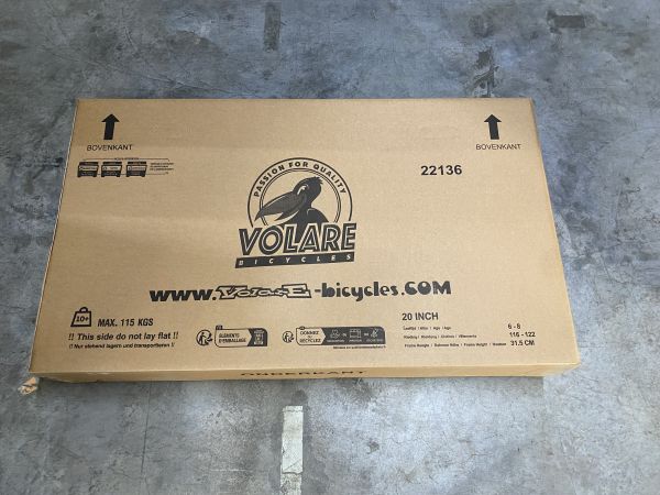 Volare Excellent Kinderfiets - Meisjes - 20 inch - Wit