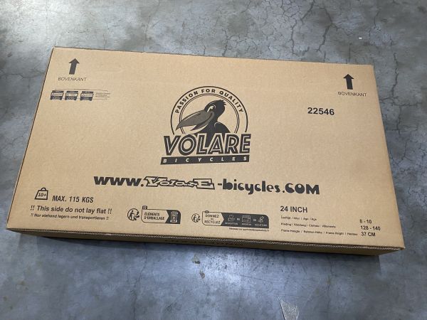 Volare Cross Kinderfiets - Jongens - 24 inch - Blauw - 3 versnellingen