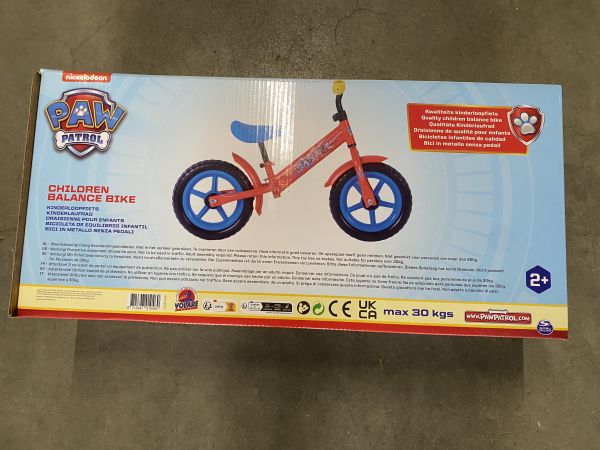 Paw Patrol loopfiets metaal