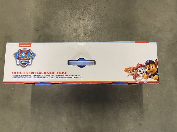 Paw Patrol loopfiets metaal