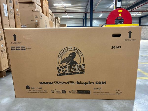 Volare Excellent Kinderfiets - Meisjes - 26 inch - Mat Roze - 3 versnellingen