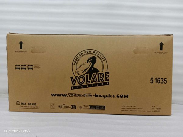 Volare Strike Kinderfiets - Jongens - 16 inch - Zwart Groen - Twee Handremmen