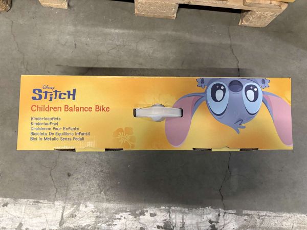 Disney Stitch loopfiets metaal