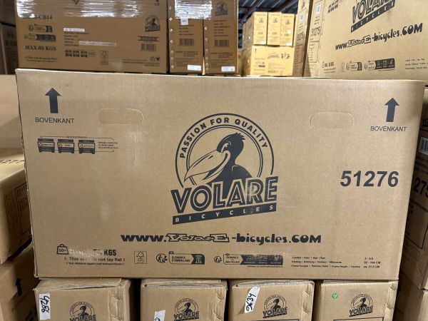 Volare Ashley Kinderfiets - Meisjes - 12 inch - Lila