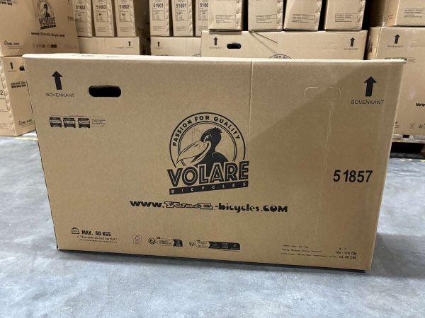 Volare Ashley Kinderfiets - Meisjes - 18 inch - Pastel Blauw - Twee handremmen