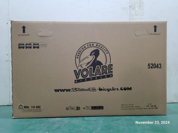 Volare Blossom Kinderfiets - Meisjes - 20 inch - Paars