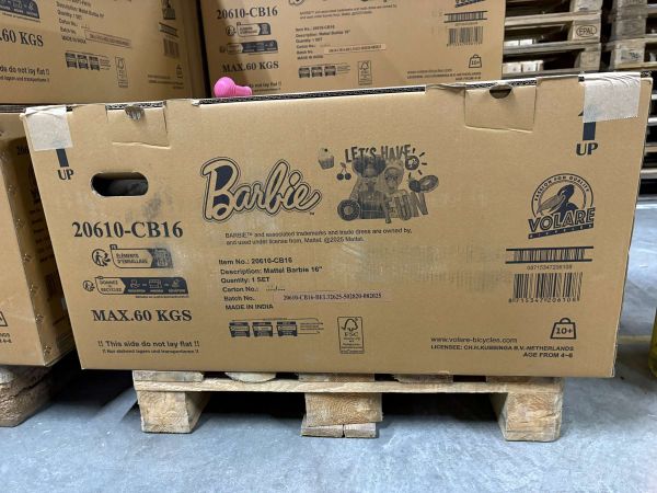 Barbie Kinderfiets - Meisjes - 16 inch - Roze