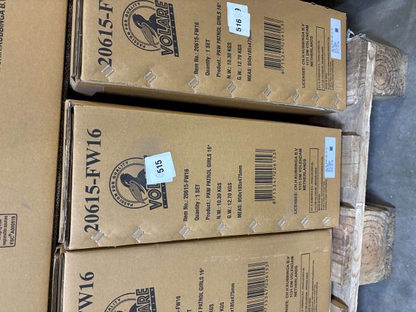 Paw Patrol Kinderfiets - Meisjes - 16 inch - Roze - Twee handremmen