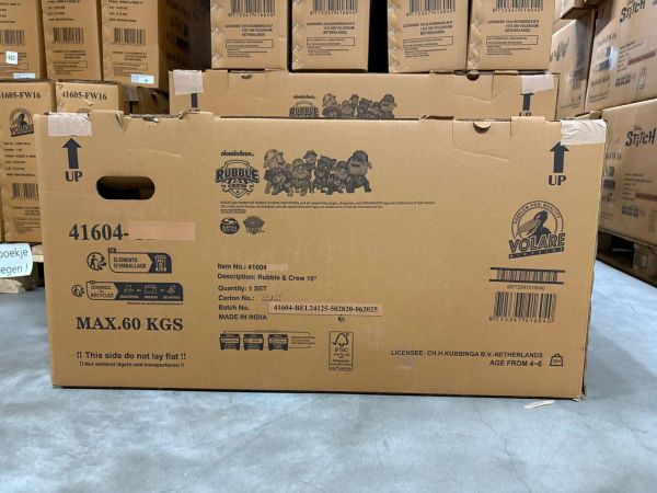 Rubble & Crew Kinderfiets - Jongens - 16 inch - Blauw