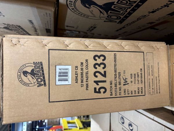 Volare Ashley Kinderfiets - Meisjes - 12 inch - Roze