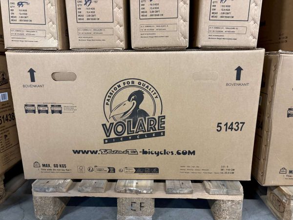 Volare Ashley Kinderfiets - Meisjes - 14 inch - Pastel Blauw