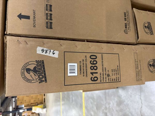 Volare Thombike Kinderfiets - Jongens - 18 inch - Oranje Grijs