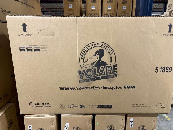 Volare Ashley Kinderfiets - Meisjes - 18 inch - Lila - Twee handremmen