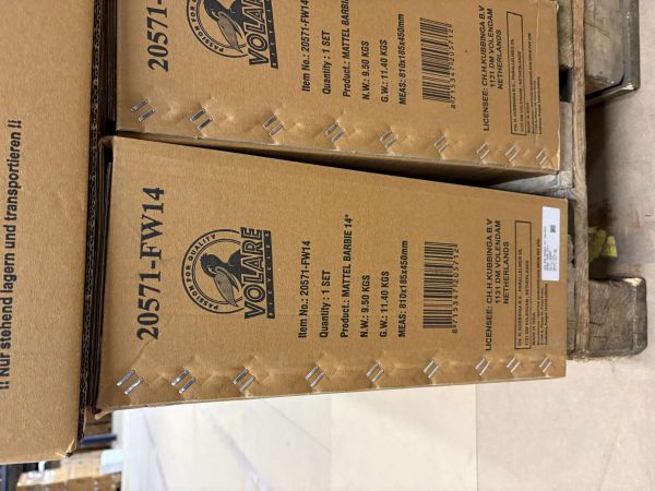 Barbie Kinderfiets - Meisjes - 14 inch - Roze - Twee handremmen