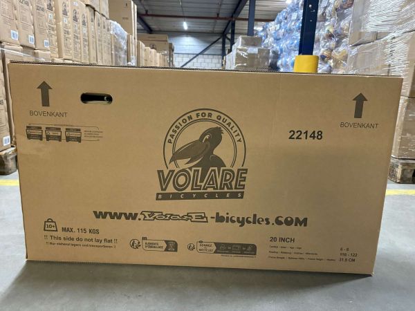 Volare Cross Kinderfiets - Jongens - 20 inch - Blauw - Nexus 3