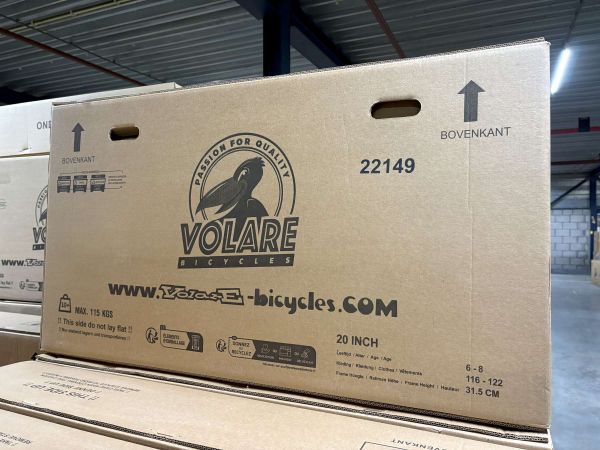 Volare Cross Kinderfiets - Jongens - 20 inch - Grijs - Nexus 3