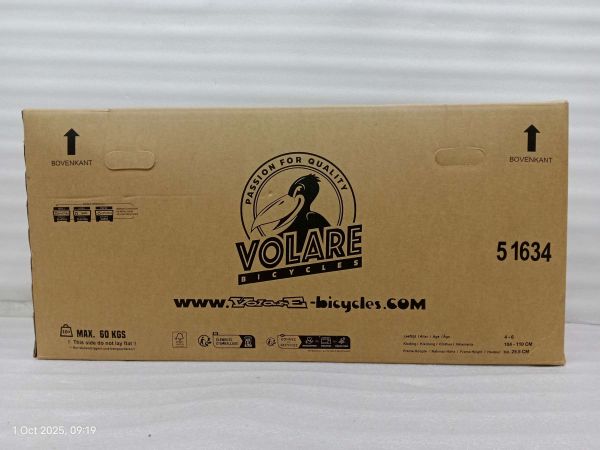 Volare Strike Kinderfiets - Jongens - 16 inch - Zwart Groen