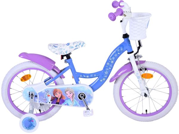 Disney Frozen 2 Kinderfiets - Meisjes - 16 inch - Blauw/Paars
