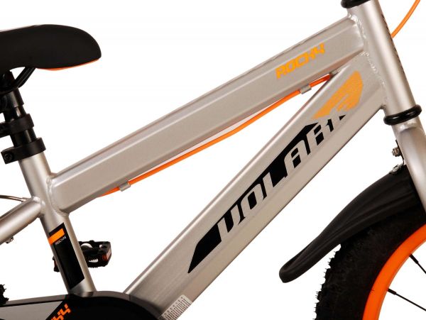 Volare Rocky Kinderfiets - Jongens - 16 inch - Grijs