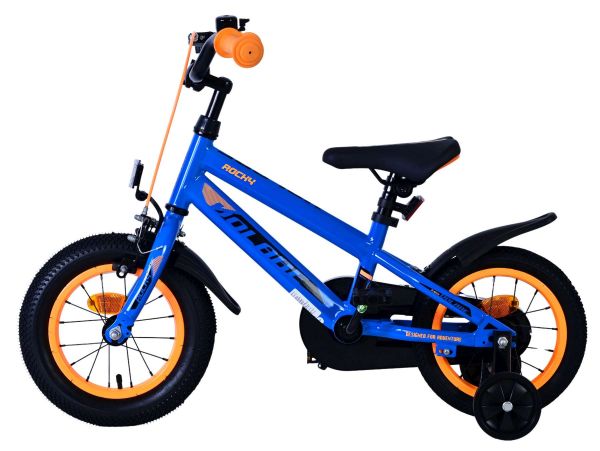Volare Rocky Kinderfiets - Jongens - 12 inch - Blauw Volare Rocky Kinderfiets - Jongens - 12 inch - Blauw