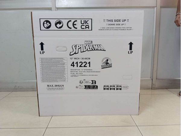 Spider-Man Kinderfiets - Jongens - Mag Wheels - 12 inch - Rood