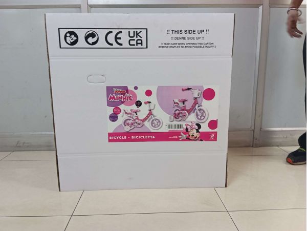 Disney Minnie Kinderfiets - Meisjes - Mag Wheels - 12 inch - Roze