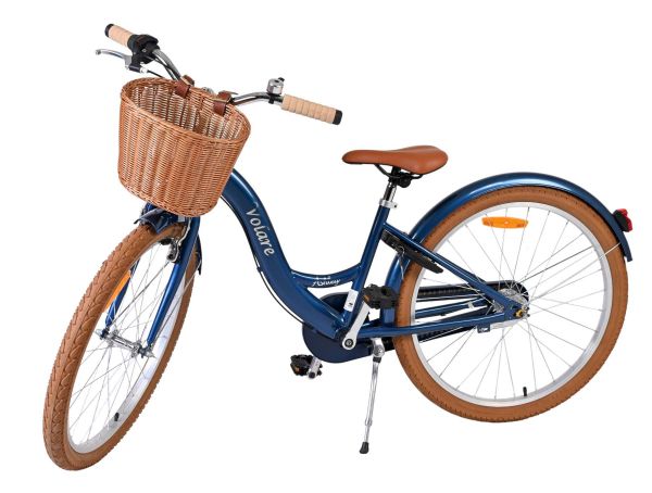 Volare Ashley Kinderfiets - Meisjes - 24 inch - Blauw - Shimano Nexus 3