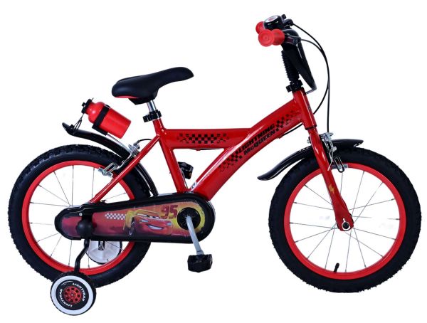 Disney Cars Kinderfiets - Jongens - 16 inch - Rood - Twee handremmen