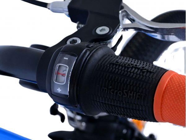 Volare Cross Kinderfiets - Jongens - 24 inch - Blauw - 3 versnellingen