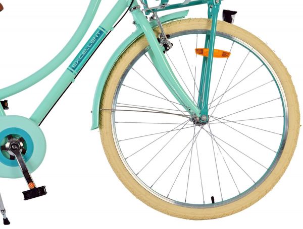 Volare Excellent Kinderfiets - Meisjes - 26 inch - Groen - Shimano Nexus 3 versnellingen