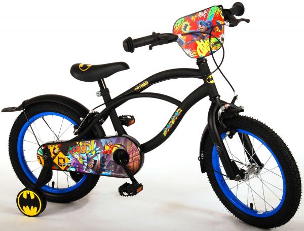 Batman Kinderfiets - Jongens - 16 inch - Zwart - 2 handremmen