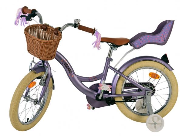 Volare Blossom Kinderfiets - Meisjes - 16 inch - Paars