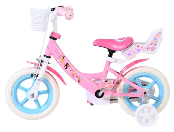 Disney Princess  Kinderfiets - Meisjes - Mag Wheels - 12 inch - Roze