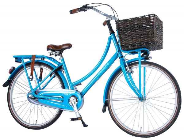 Volare Gevlochten Rieten Fietsmand - Groot Volare Gevlochten Rieten Fietsmand - Groot