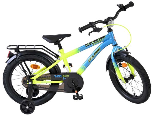 Volare Thombike Kinderfiets - Jongens - 16 inch - Blauw Geel
