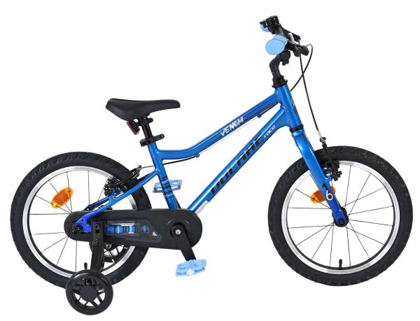 Volare Venom Kinderfiets - Jongens - 16 inch - Blauw - Twee Handremmen
