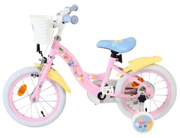 Disney Stitch Kinderfiets - Meisjes - 14 inch - Roze