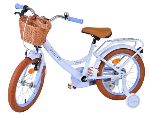 Volare Ashley Kinderfiets - Meisjes - 16 inch - Pastel Blauw