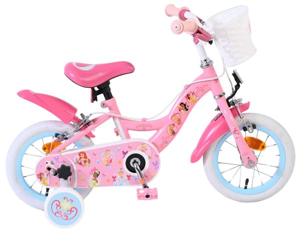 Disney Princess Kinderfiets - Meisjes - 12 inch - Roze - Twee Handremmen
