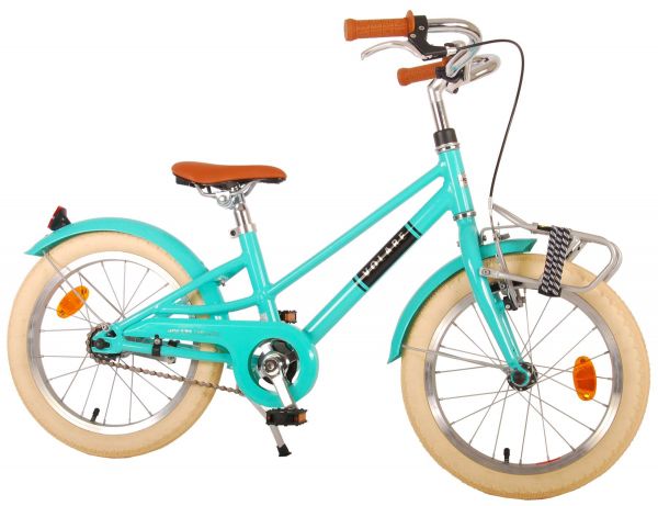 Volare Melody Kinderfiets - Meisjes - 16 inch - Turquoise - Prime Collection Volare Melody Kinderfiets - Meisjes - 16 inch - Turquoise - Prime Collection