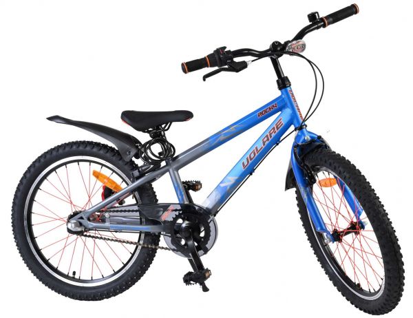 Volare Rocky Kinderfiets - 20 inch - 3 speed - Blauw/Grijs