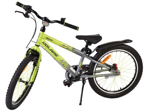 Volare Rocky Kinderfiets - 20 inch - 3 speed - Groen/Grijs