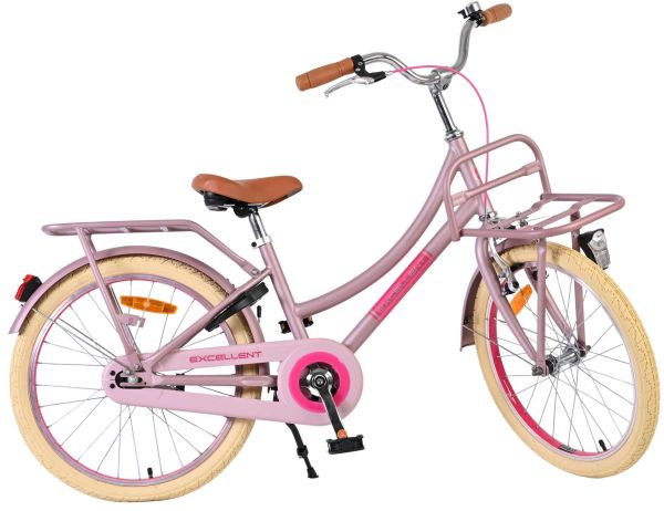 Volare Excellent Kinderfiets - Meisjes - 20 inch - Matt Roze