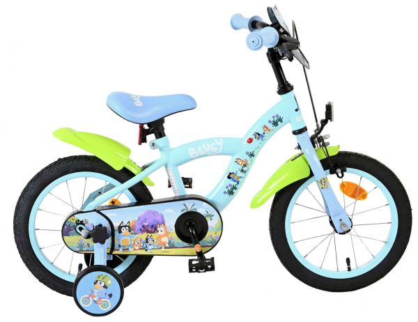 Bluey Kinderfiets - 14 inch - Lichtblauw