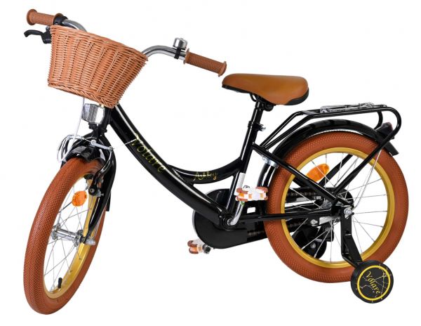 Volare Ashley Kinderfiets - Meisjes - 16 inch - Zwart