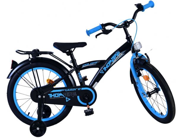 Volare Thombike Kinderfiets - Jongens - 18 inch - Zwart Blauw