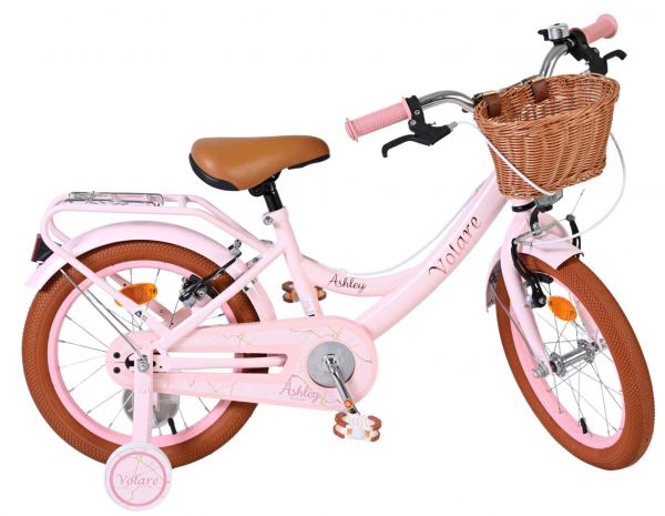 Volare Ashley Kinderfiets - Meisjes - 16 inch - Roze - Twee Handremmen