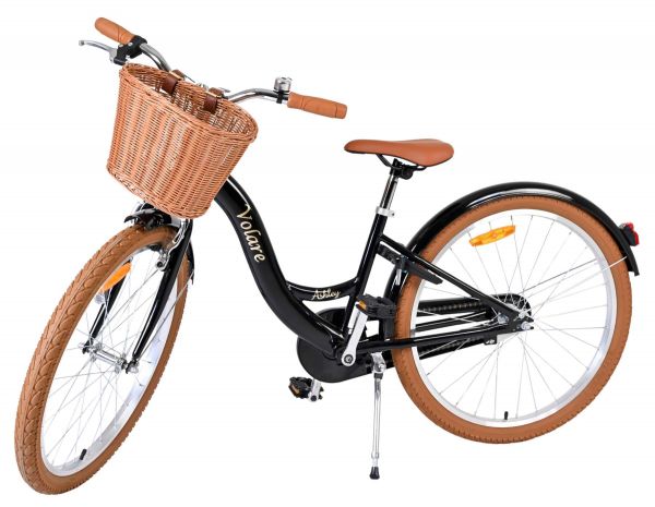 Volare Ashley Kinderfiets - Meisjes - 24 inch - Zwart