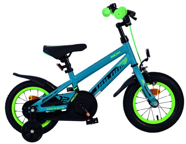 Volare Rocky Kinderfiets - Jongens - 12 inch - Groen