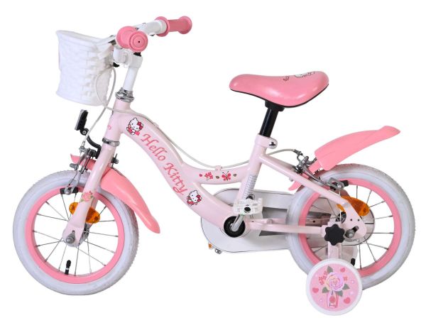 Hello Kitty Kinderfiets - Meisjes - 12 inch - Roze - Twee handremmen